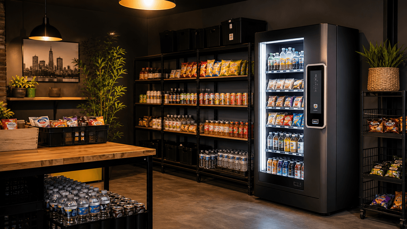 Local vending operations and inventory setup